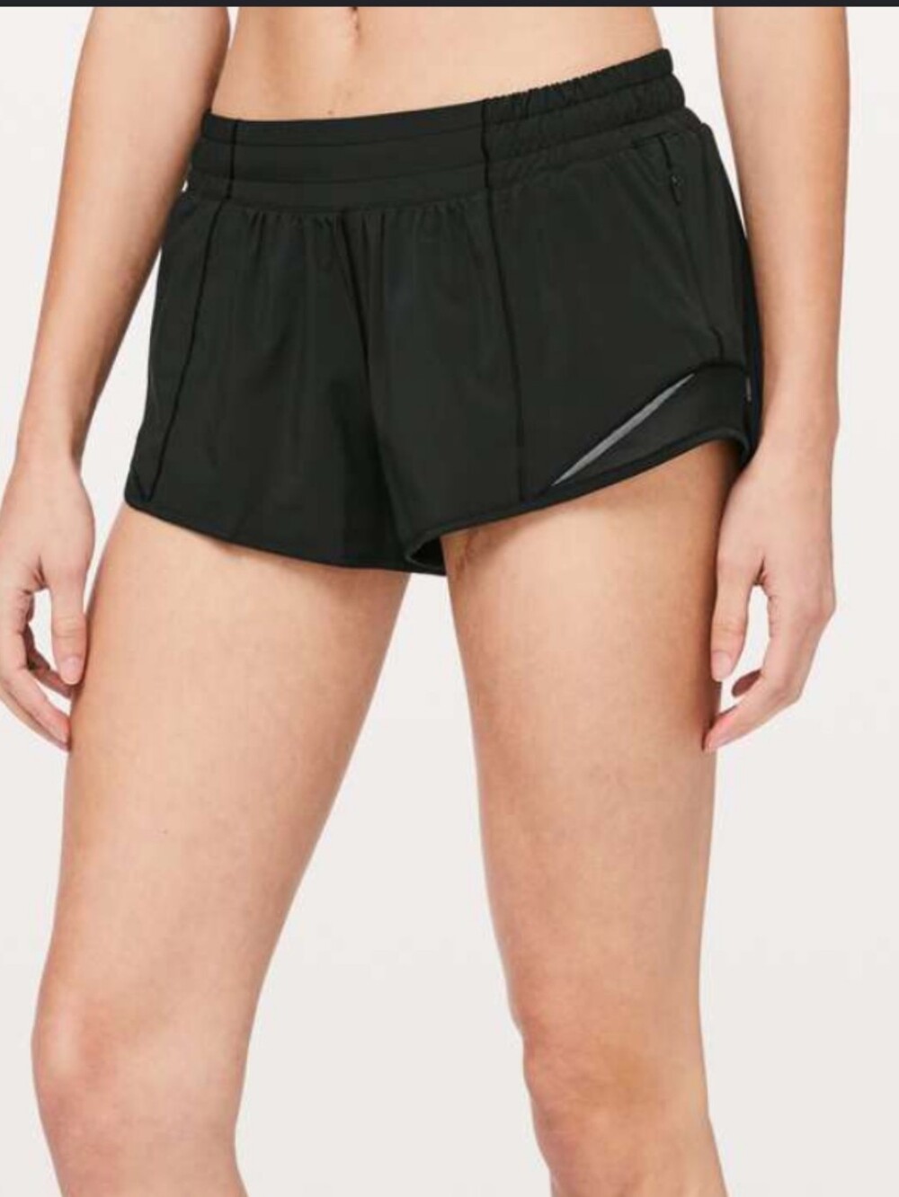 lululemon athletica Black Women's 2-in-1 Athletic Shorts